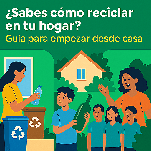 Sabes cómo reciclar en tu hogar
